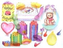 Vellum Die Cuts - Birthday
