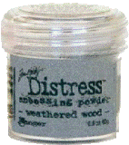 TH Distress Embossing Powder - Weathered Wood