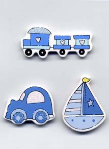 Handmade Wooden - Boy Blue