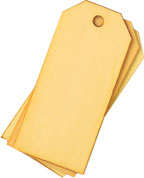 WOODWARE - Large Wooden Tags