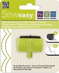 We R Memorykeepers Sew Easy Large Stitch Piercer - Large Scallop