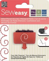 We R Memorykeepers Sew Easy Large Stitch Piercer - Flourish