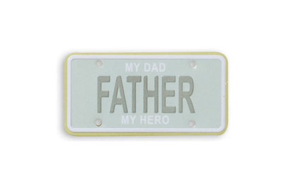 Karen Foster License Plates - Father