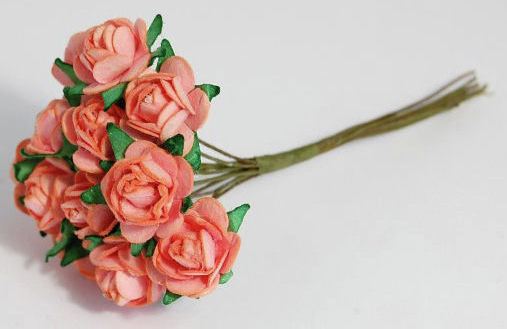 Flowers - Small Open Rose CHAMPAGNE PINK (B1495CH\PK)