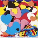 Foam Hearts - Assorted Colours