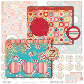 SALE: Basic Grey Cardfolders - Lollipop