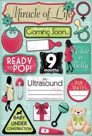 Karen Foster Maternity/Baby Stickers - Coming Soon