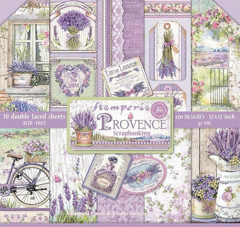 Stamperia 12x12 Paper Packs - PROVENCE