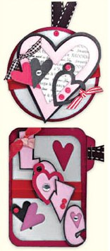 K&Co Just Jinger - Love Round Tag and File Folder