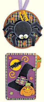 K&Co Just Jinger - Halloween Round Tag and File Folder