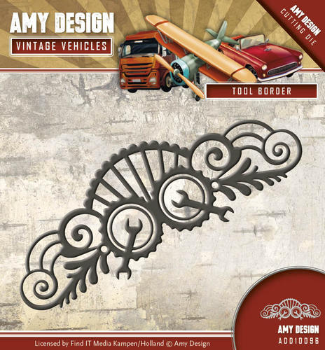 Amy Design Craft Dies - Tool Border (10096)