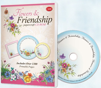 Katy Sue Design Flowers & Friendship CD-ROM