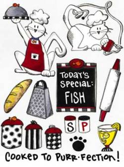 Stamps Happen Clear Stamps - Cats in the Kitchen