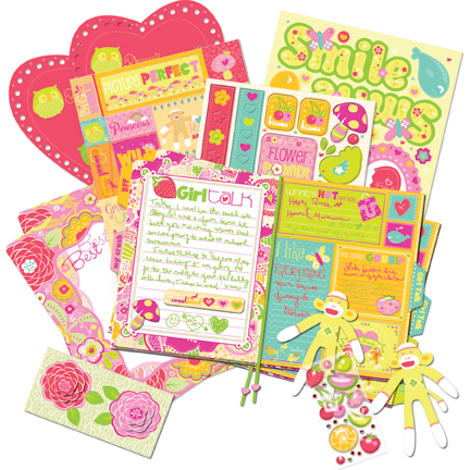 K&Co Berry Sweet - Sweet Best Friends Memory Kit