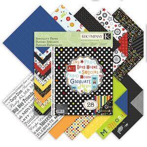 K&Co Graduation 12x12 Speciality Paper Pad