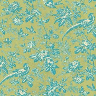 K&Co Merryweather Paper - Bird  and Floral Toile