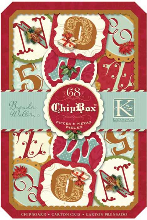 K&Co Evergreen - Alphabet ChipBox  