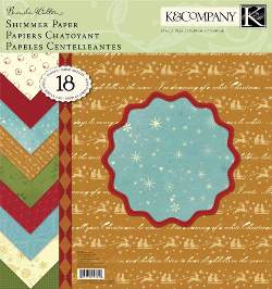 K&Co Evergreen - 12x12 Shimmer Pad  