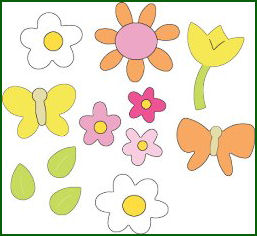 Cuttlebug 3x3 Dies - Spring Floral (37-1109)