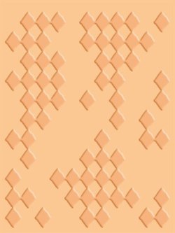 Cuttlebug A2 Embossing Folder -  Diamonds in the Rough  (37-1607)