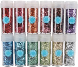 Martha Stewart Vintage Leaf Chunky Glitter (12-PACK)