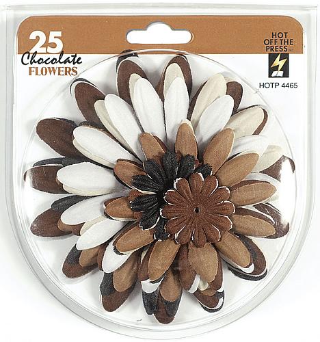 HOTP Silk Flowers CHOCOLATE