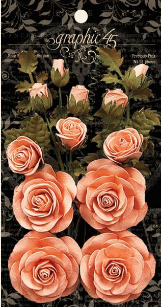 Graphic 45 Rose Bouquet - Precious Pink