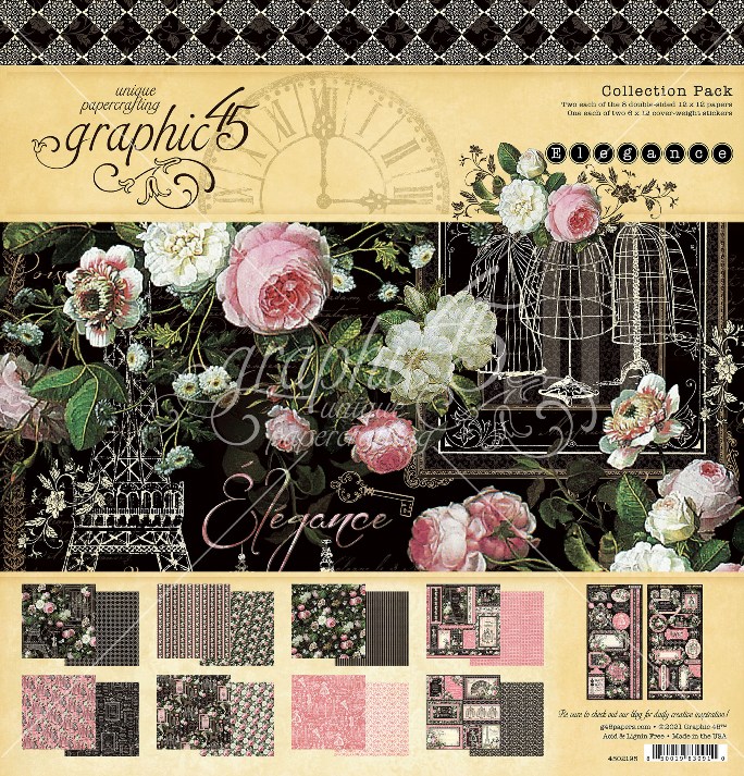 Graphic 45 Elegance Collection pack