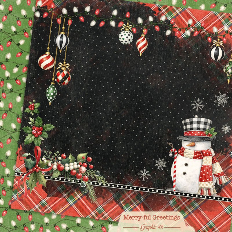 Graphic 45 Merry-ful Greetings 12