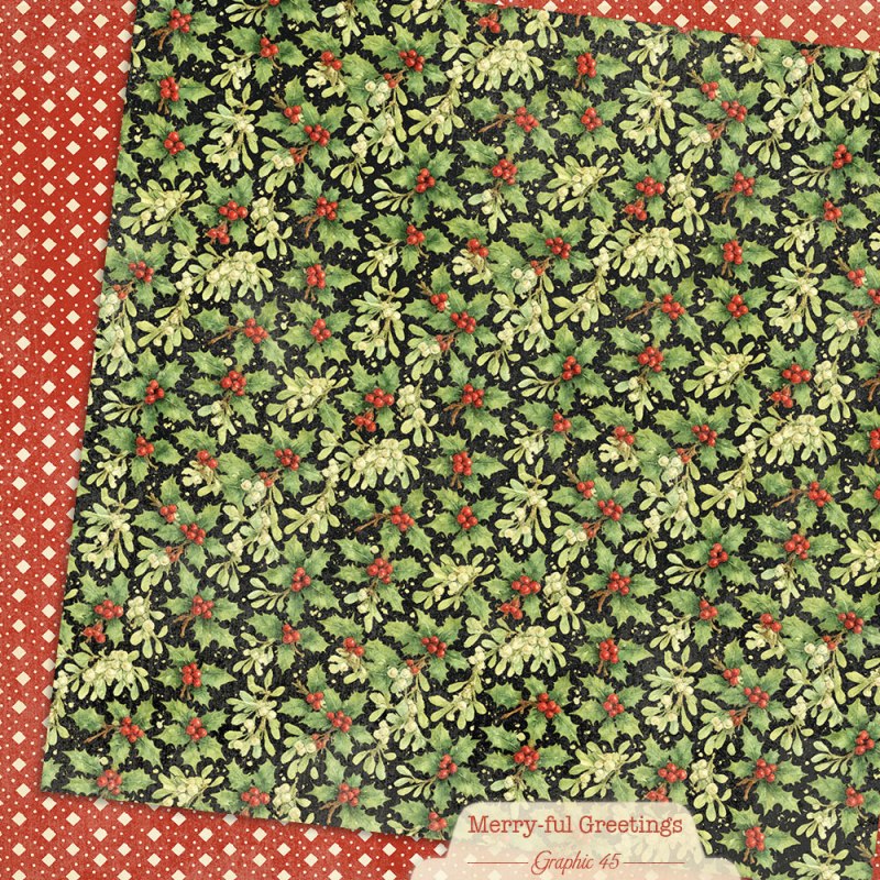 Graphic 45 Merry-ful Greetings 12