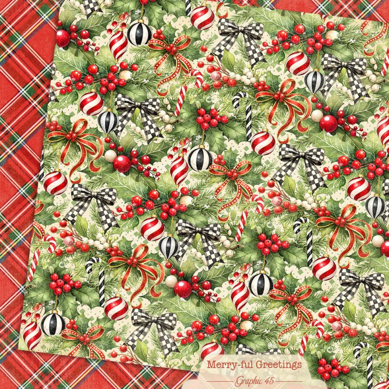Graphic 45 Merry-ful Greetings 12