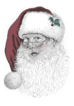 Hampton Art Stamps - Santa Claus (4610)