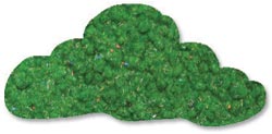 Sparkly Fluff - Appletini Green