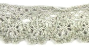Prima Marketing Lace Ribbon -  25mm Grey (537180)