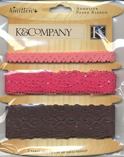 K&Co Smitten Multi Coloured Paper Ribbon (562196)