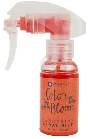 Prima Color Bloom Sprays - Sultry Shimmer Tangerine 