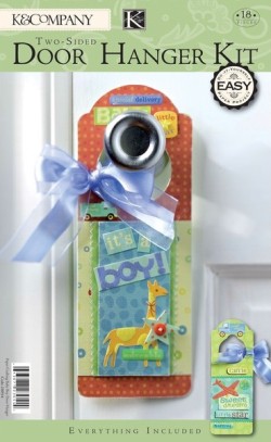 K&Co Kits - Baby Boy Door Hanger Kit  (230514)