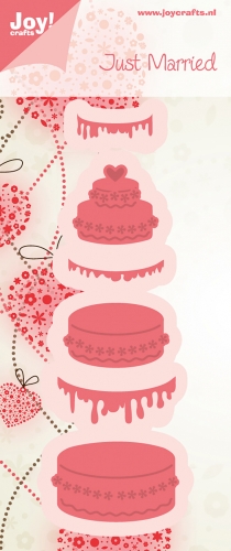 Joy Craft Dies - Just Married (Cake) (0429)