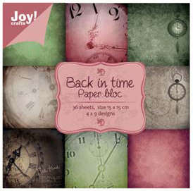 Joy Crafts 6x6 Paper Pad Back in Time
