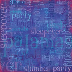 Karen Foster Paper - Sleepover Collage