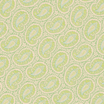 K&Co CK Belle 12x12 Paper - Green Henna Paisley