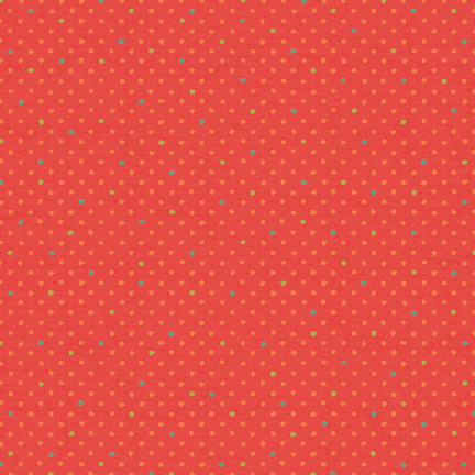 K&Co Rough & Tumble - Red Multi Dot 