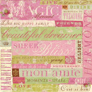 K&Co Madeline Paper - Sheer Bliss (EMBOSSED)