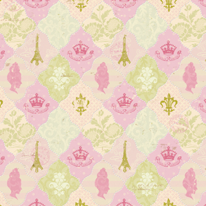 K&Co Madeline Paper - Paris Icons (GLITTER)