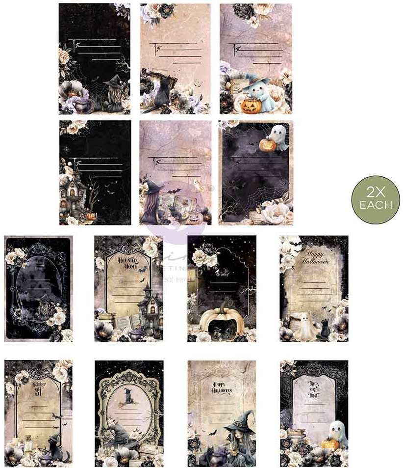 Prima Marketing Bewitched Envelopes Pack