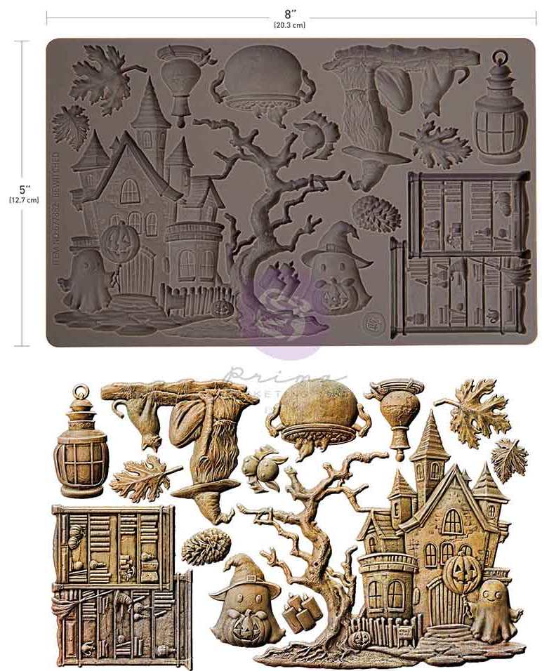 Prima Marketing Bewitched 5x8 Inch Mould Bewitched (677862)
