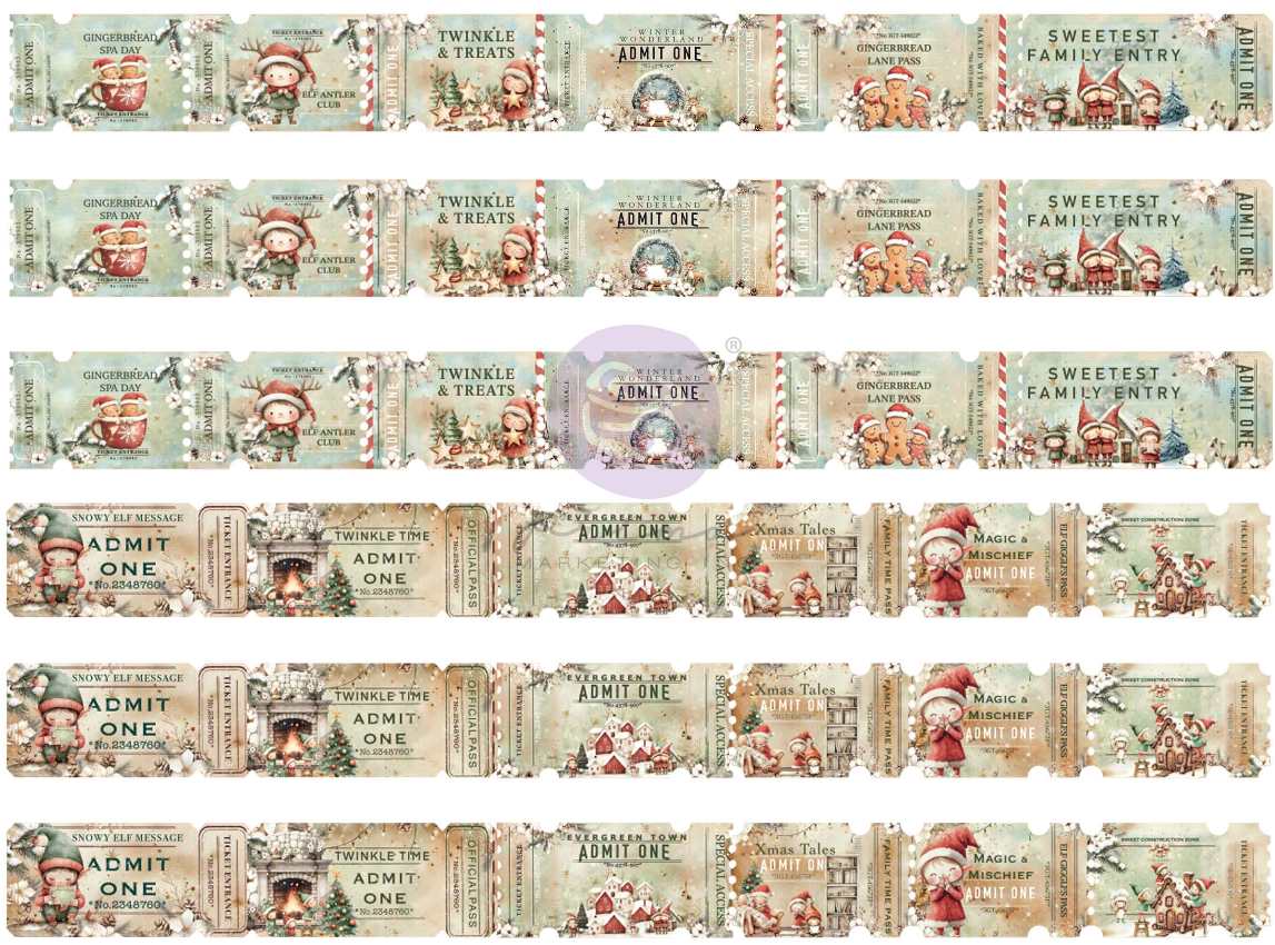 Prima Marketing Twinkle & Treats Tickets (36pcs) 