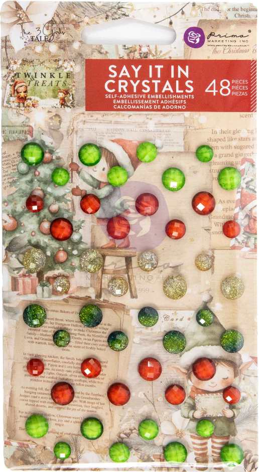 Prima Marketing Twinkle & Treats Say It In Crystals