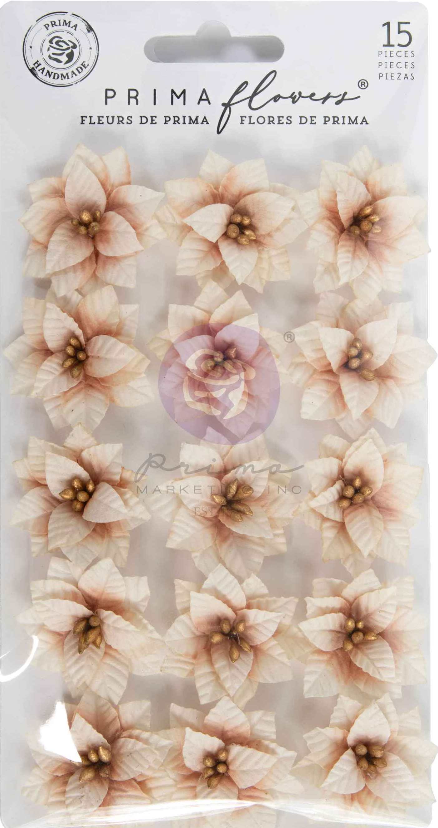 Prima Marketing Twinkle & Treats Flowers Frosted Petals (15pcs) (680312) 