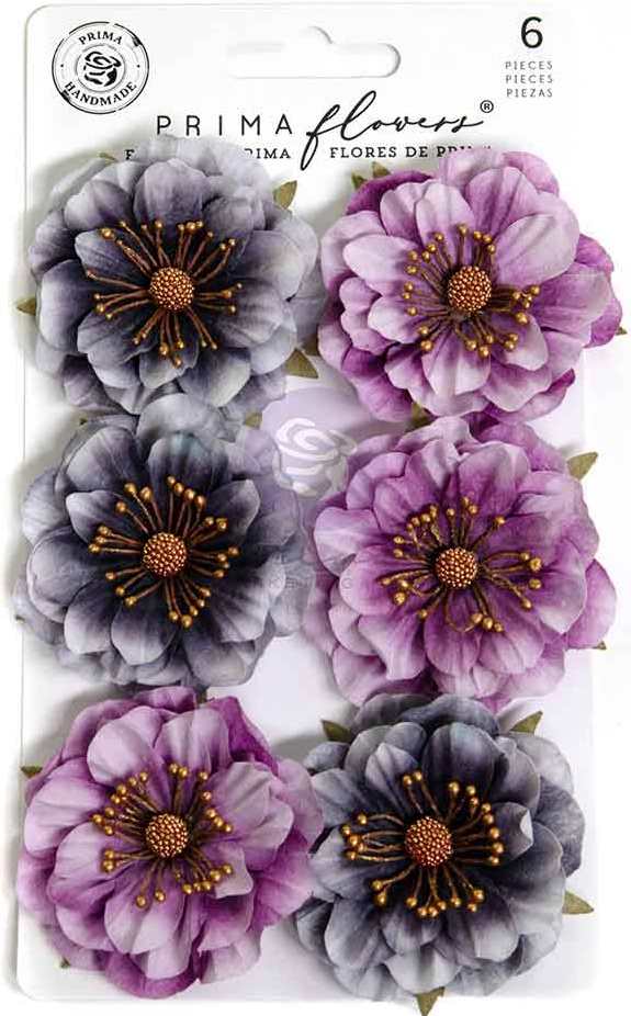 Prima Marketing Bewitched Flowers Moonlit Petals (6pcs) (680572)